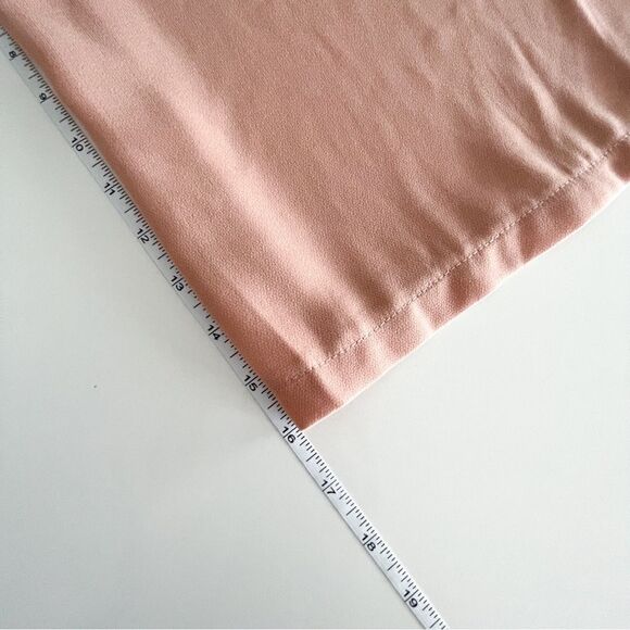 Asos Influence Jumpsuit Choker Culotte Blush Women's 8 Black Trim Back Zip - Picture 9 of 12